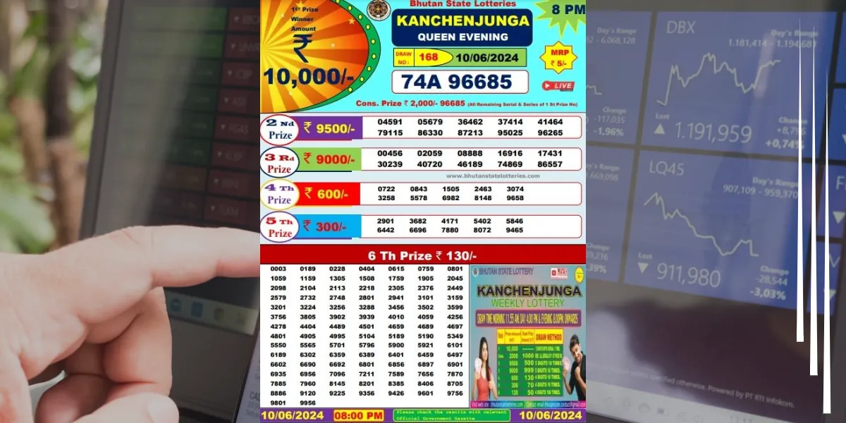 Lottery Sambad Result Today 110624 1PM