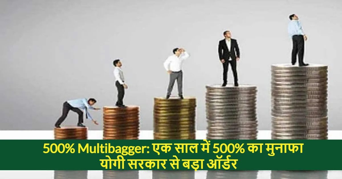 500% Multibagger: 500% profit in one year
