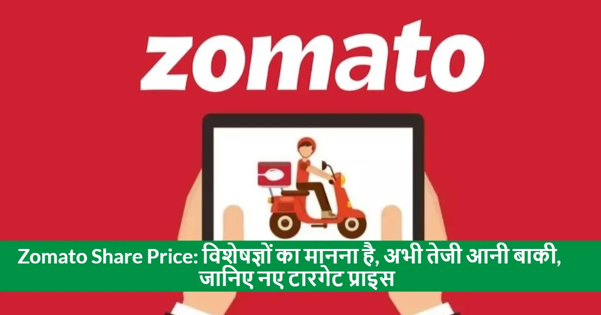 Zomato share price Target
