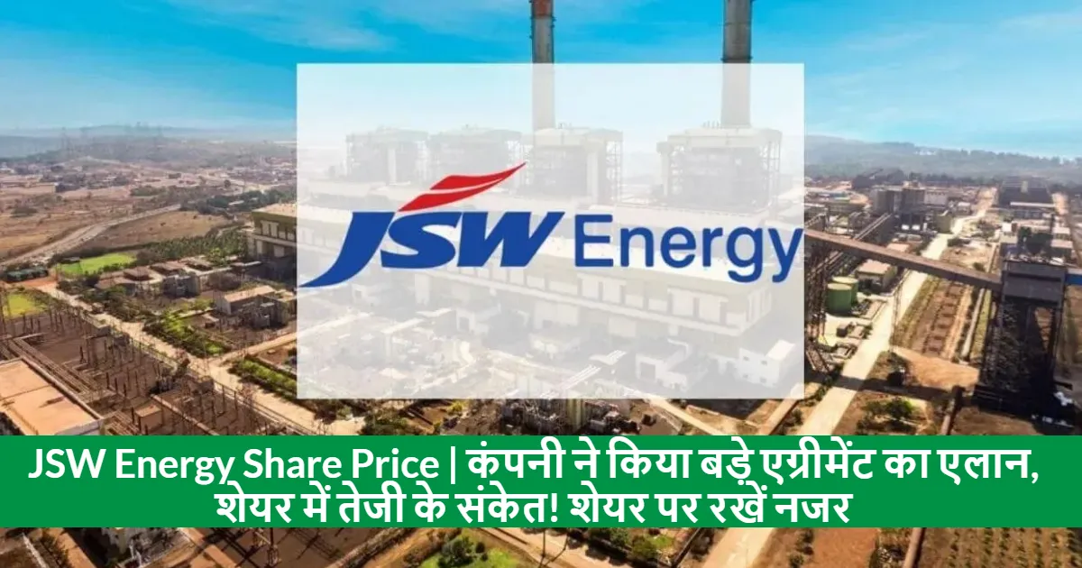 JSW Energy Share Price